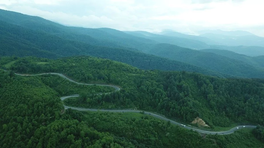 Bursa'da ormanların görüntüsü büyüledi