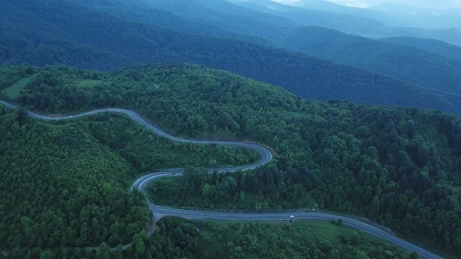 Bursa'da ormanların görüntüsü büyüledi