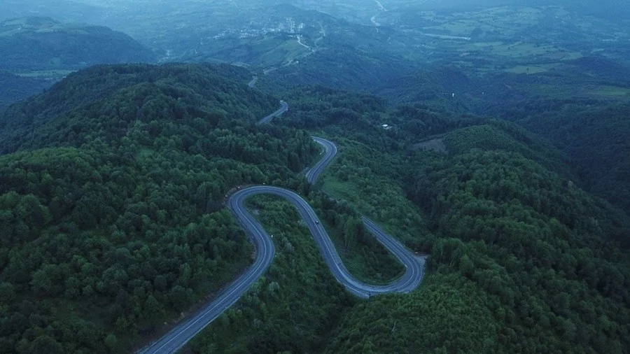 Bursa'da ormanların görüntüsü büyüledi