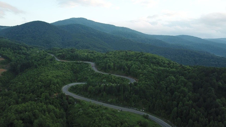Bursa'da ormanların görüntüsü büyüledi