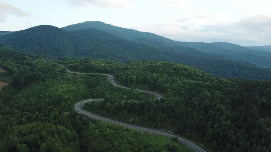 Bursa'da ormanların görüntüsü büyüledi