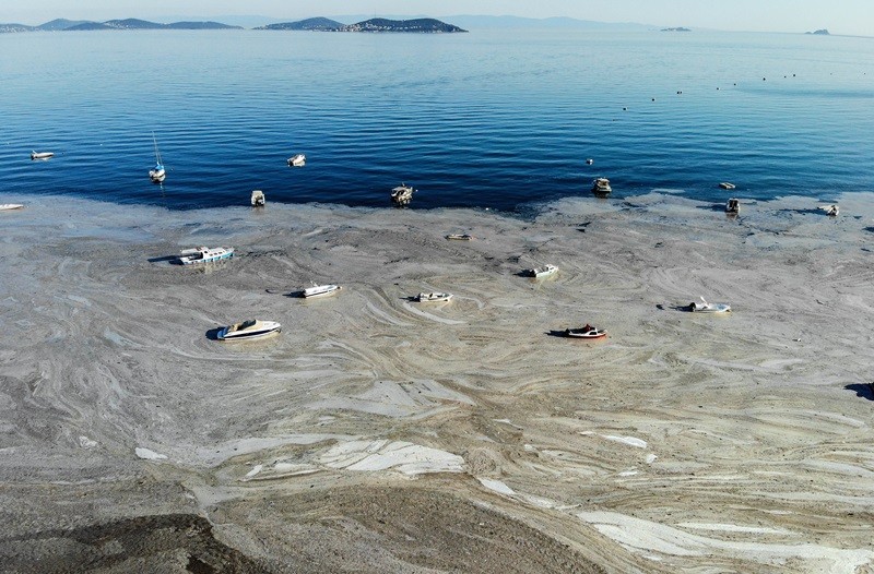 Felaketin son hali havadan görüntülendi