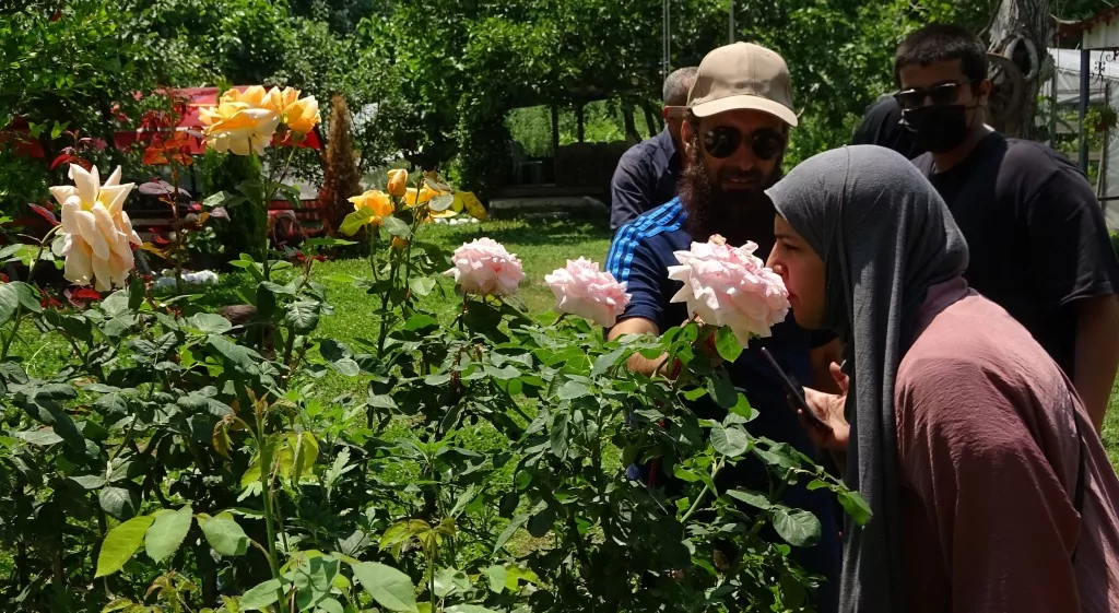 Turistler bu bahçeyi çok seviyor