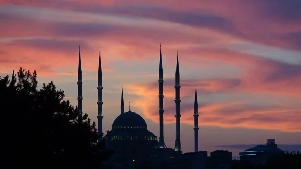 İstanbul'da kartpostallık günbatımı