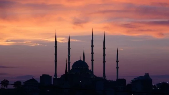 İstanbul'da kartpostallık günbatımı