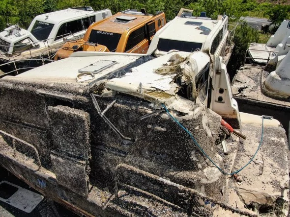 İstanbul'un deniz taksi mezarlığı