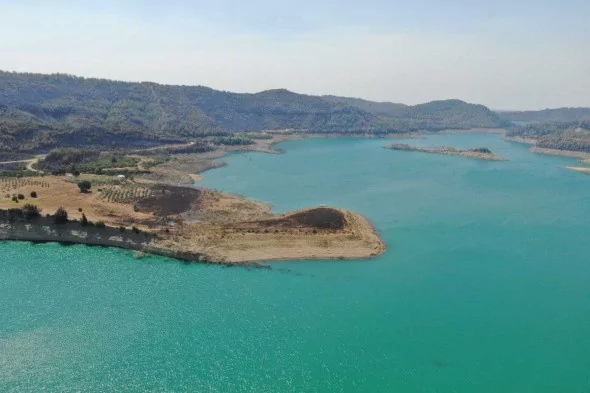 Manavgat'ta söndürülen alanlar böyle görüntülendi