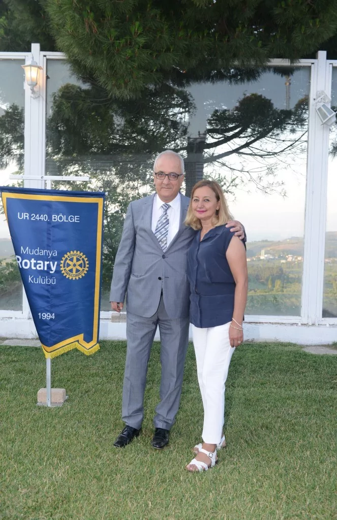 Mudanya Rotary'de yeni dönem  Mudanya Rotary'de  devir teslim heyecanı