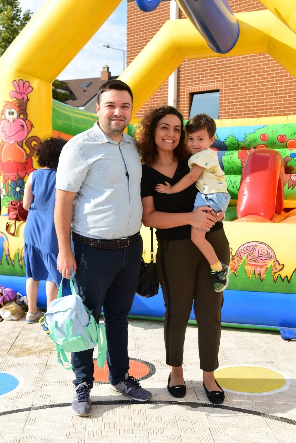 Egeberk'te ders zili çaldı... Miniklerden okula eğlenceli merhaba