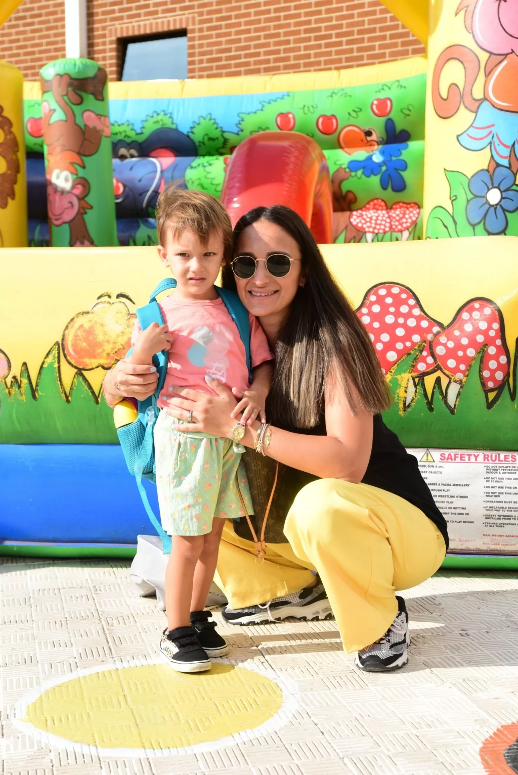 Egeberk'te ders zili çaldı... Miniklerden okula eğlenceli merhaba