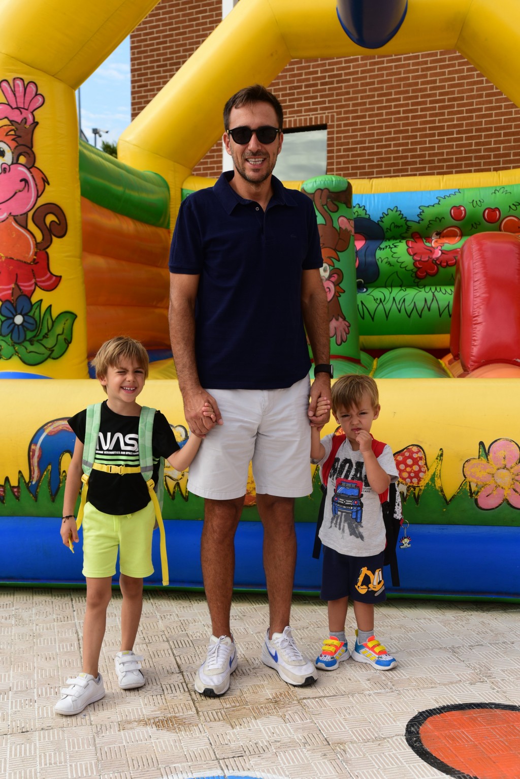 Egeberk'te ders zili çaldı... Miniklerden okula eğlenceli merhaba