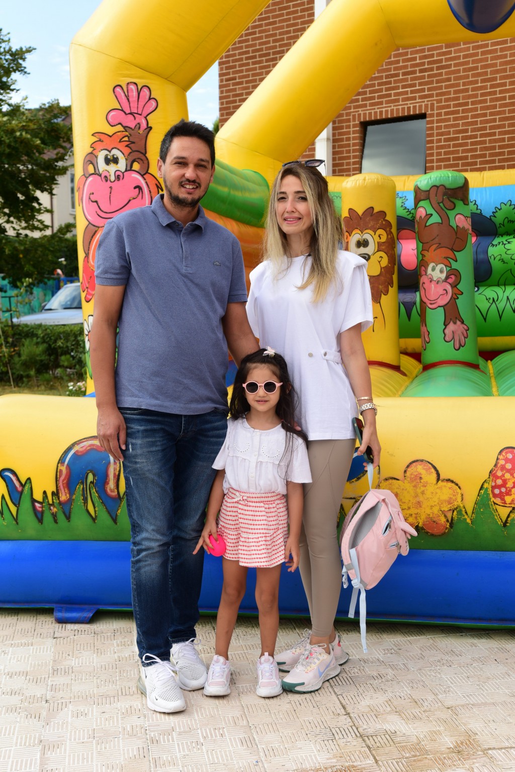 Egeberk'te ders zili çaldı... Miniklerden okula eğlenceli merhaba