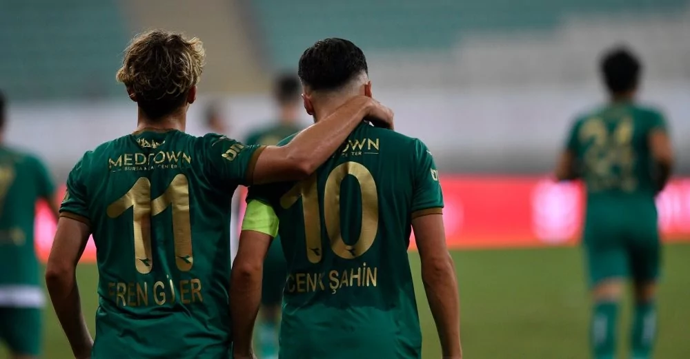 Bursaspor-Batman Petrol Spor maçının fotoğraflı hikayesi