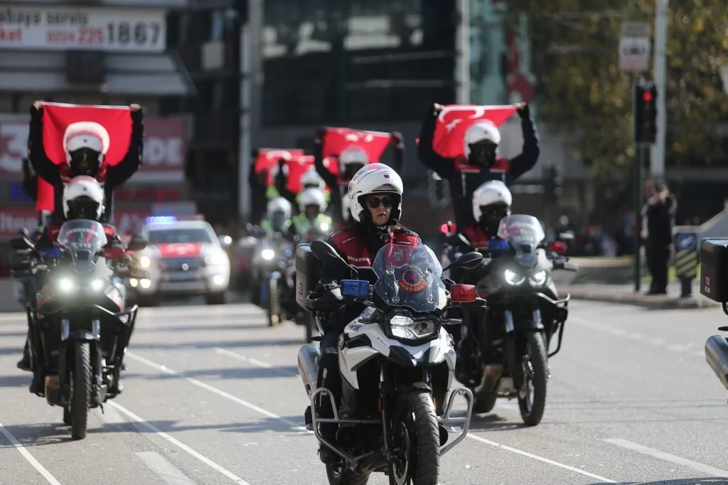 Cumhuriyet'in 99. yılı Bursa'da coşkuyla kutlandı