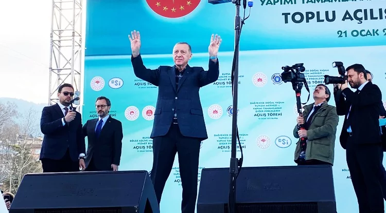 Cumhurbaşkanı Erdoğan Bursa'da 127 farklı yatırımın açılışını yaptı