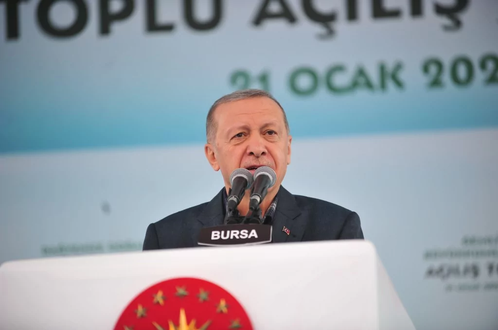 Cumhurbaşkanı Erdoğan Bursa'da 127 farklı yatırımın açılışını yaptı