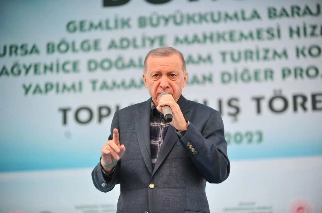 Cumhurbaşkanı Erdoğan Bursa'da 127 farklı yatırımın açılışını yaptı