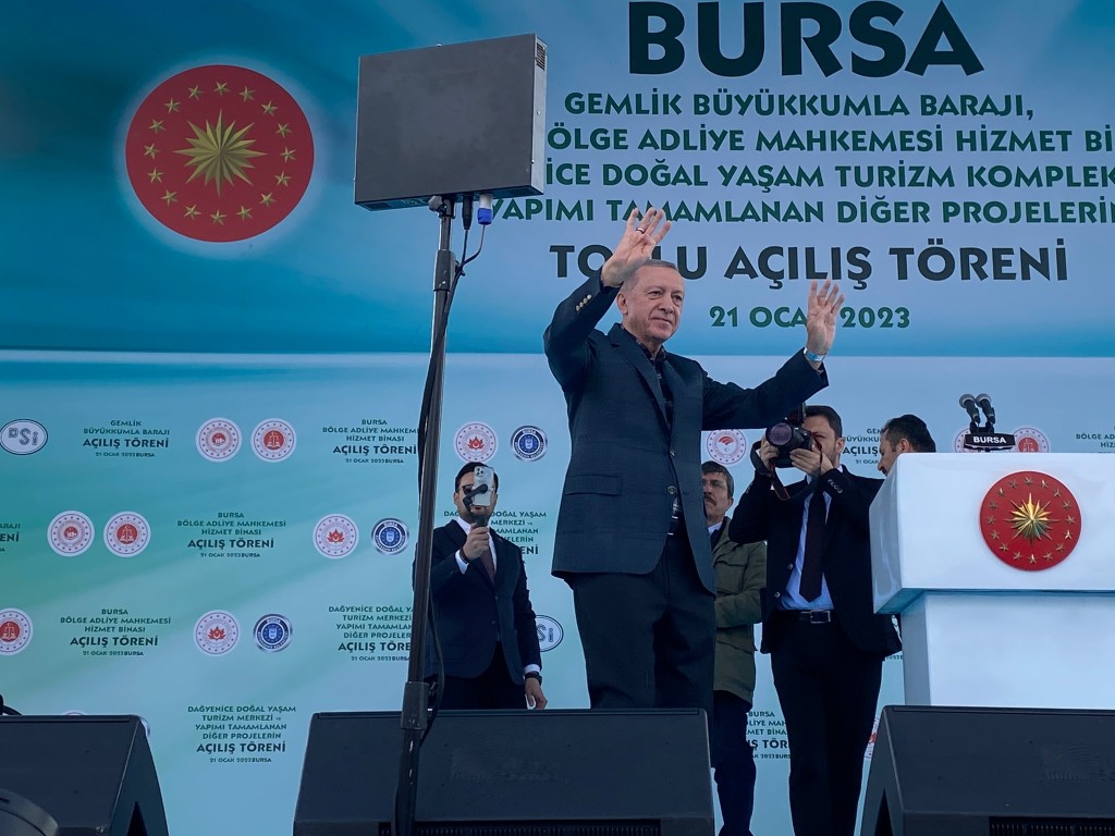 Cumhurbaşkanı Erdoğan Bursa'da 127 farklı yatırımın açılışını yaptı