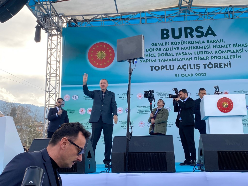 Cumhurbaşkanı Erdoğan Bursa'da 127 farklı yatırımın açılışını yaptı