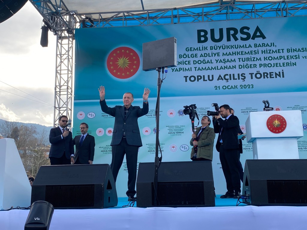 Cumhurbaşkanı Erdoğan Bursa'da 127 farklı yatırımın açılışını yaptı