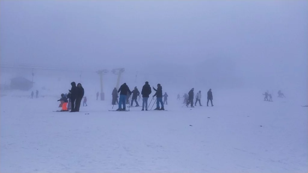 Uludağ'da pistler dolup taştı!