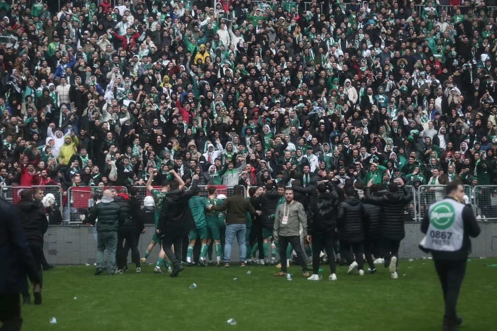 Timsah Arena'da muhteşem görüntüler!