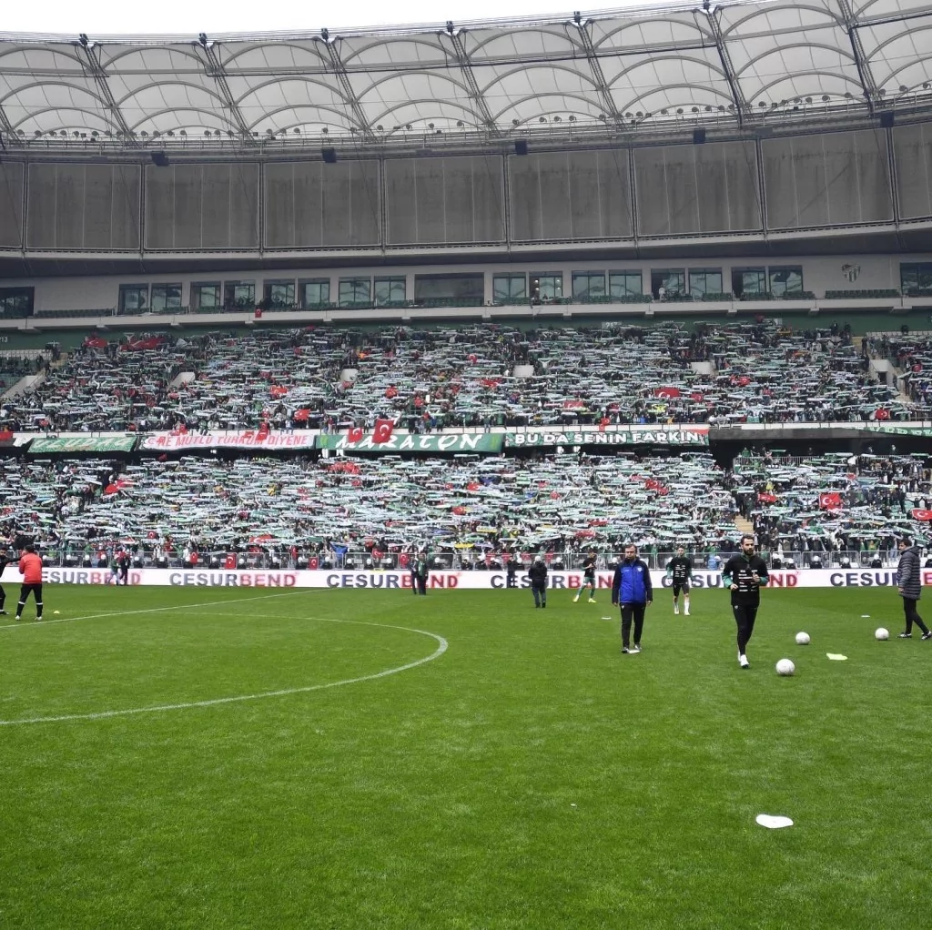 Timsah Arena'da muhteşem görüntüler!