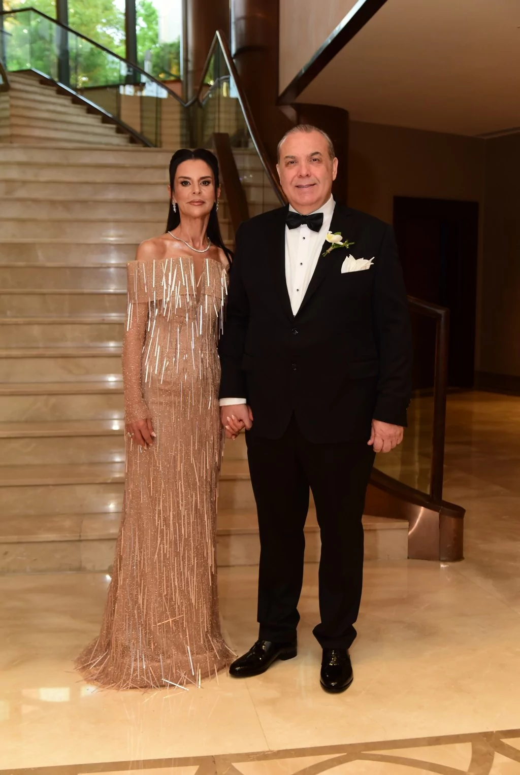 Başkan Erkan Kamat kızını evlendirdi