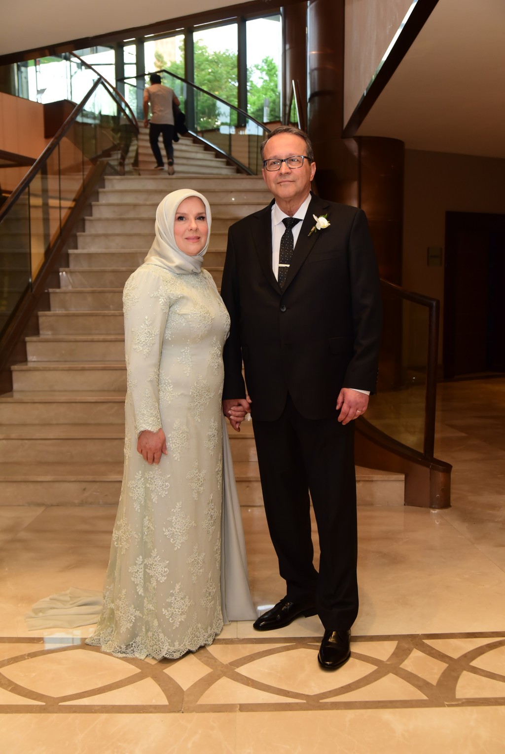 Başkan Erkan Kamat kızını evlendirdi