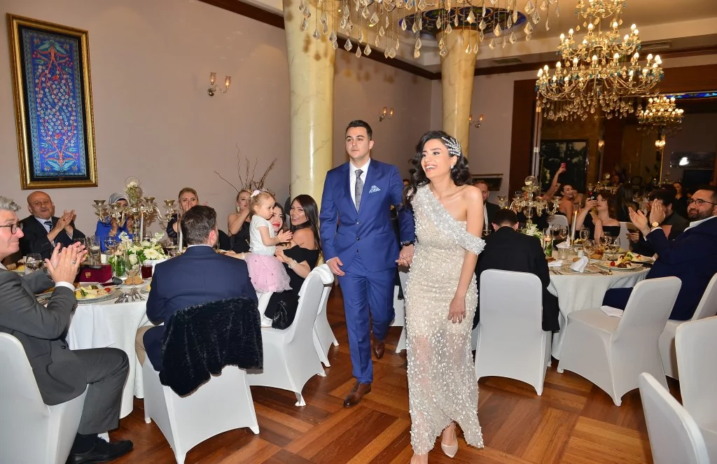 Atatürk Palas'ta görkemli nişan