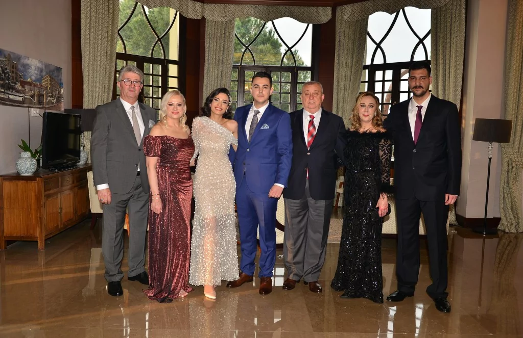 Atatürk Palas'ta görkemli nişan