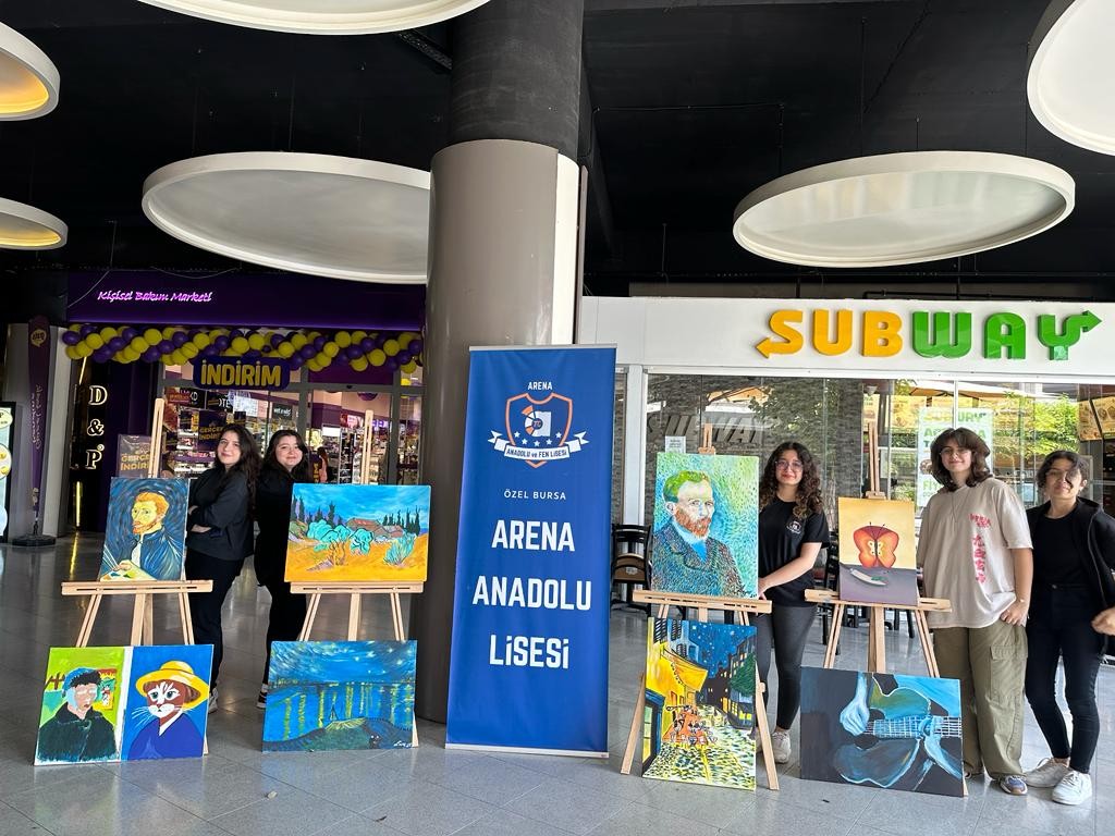 Bursa Arena Anadolu ve Fen lisesi Yıl Sonu Sergisi