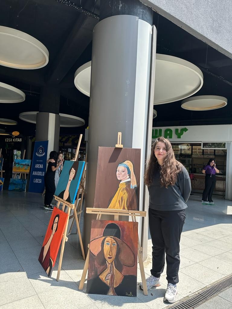 Bursa Arena Anadolu ve Fen lisesi Yıl Sonu Sergisi