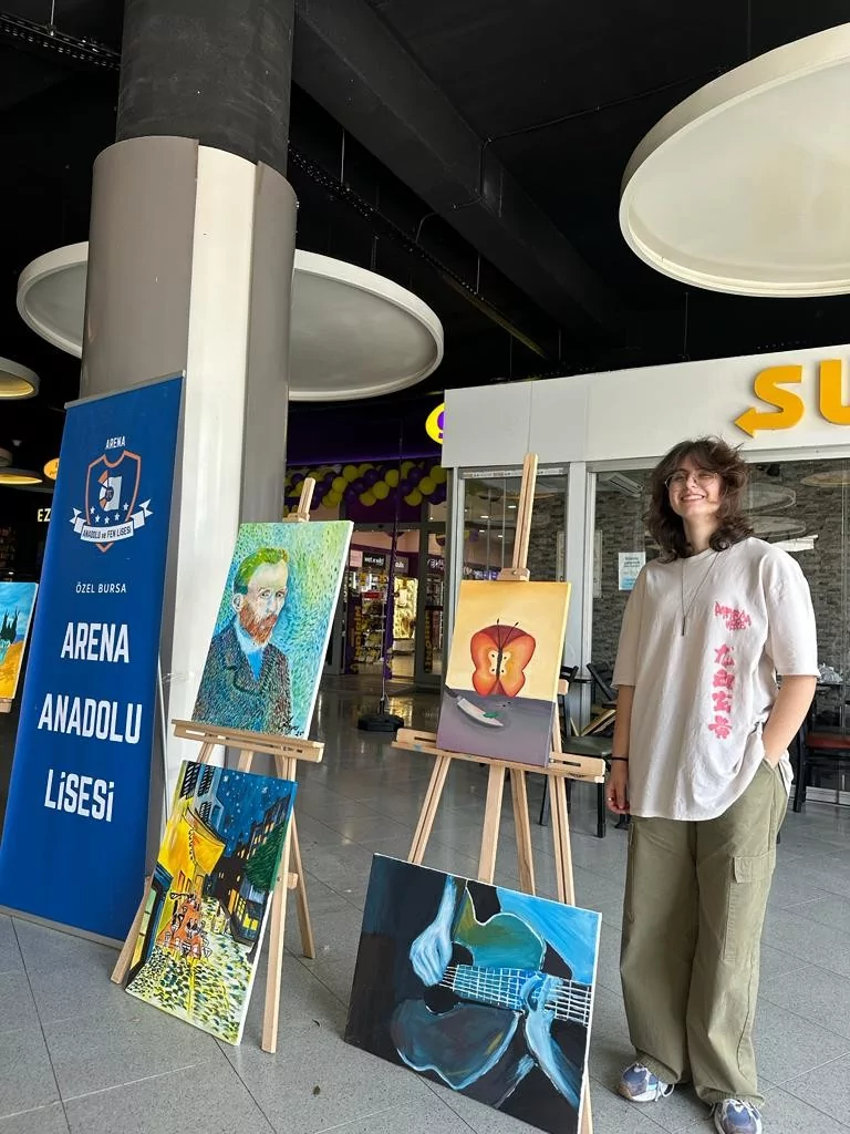 Bursa Arena Anadolu ve Fen lisesi Yıl Sonu Sergisi