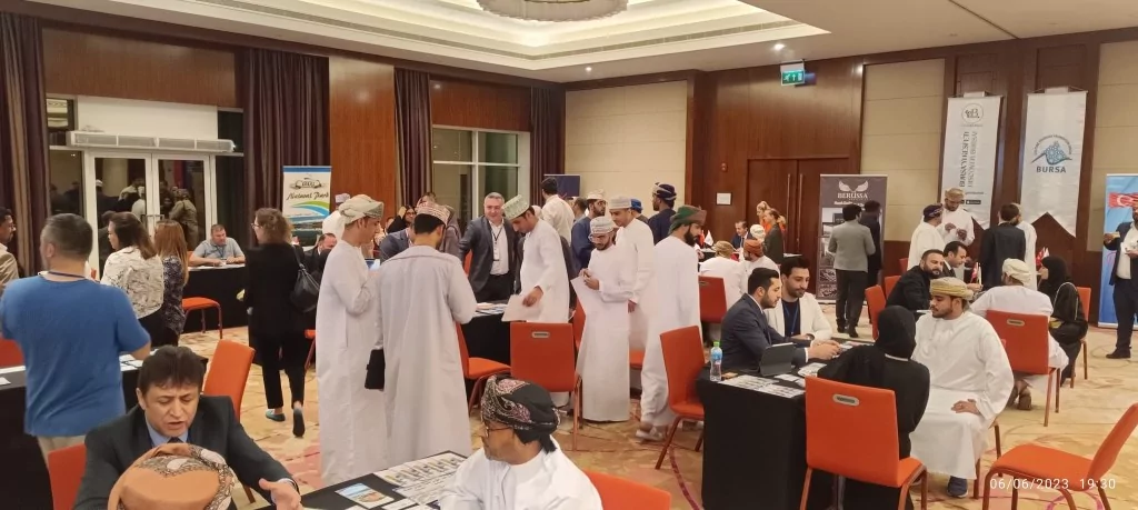 Bursa değerleriyle Umman'da tanıtıldı