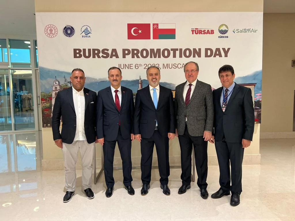 Bursa değerleriyle Umman'da tanıtıldı