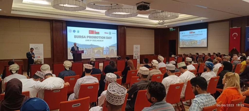 Bursa değerleriyle Umman'da tanıtıldı