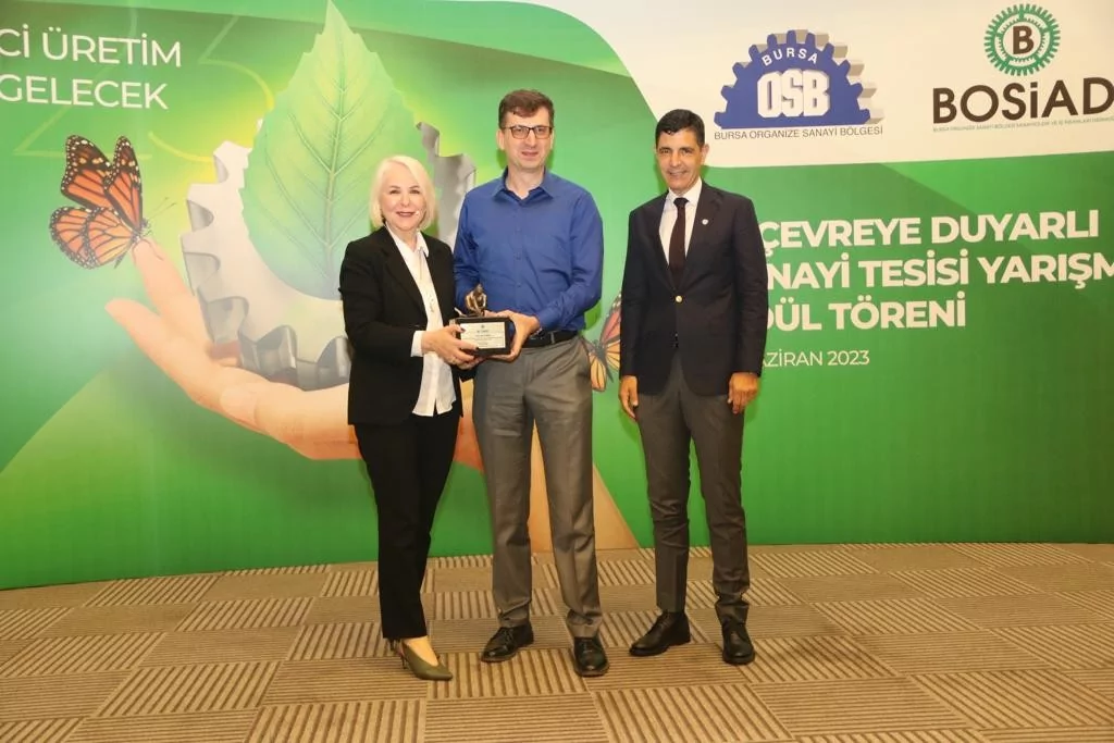 Çevreci sanayi tesisleri ödüllendirildi