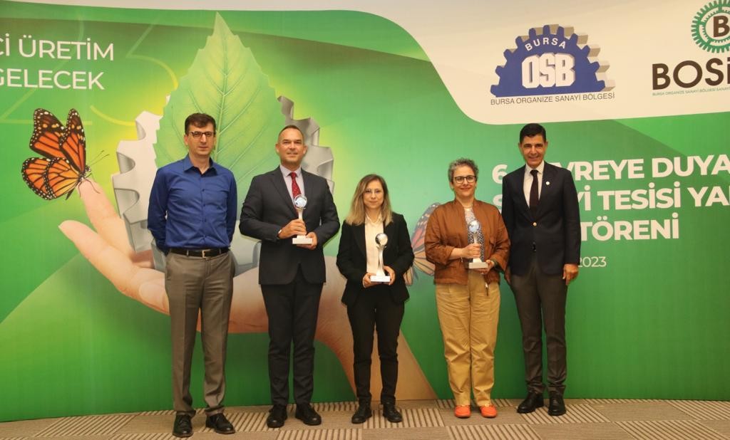 Çevreci sanayi tesisleri ödüllendirildi