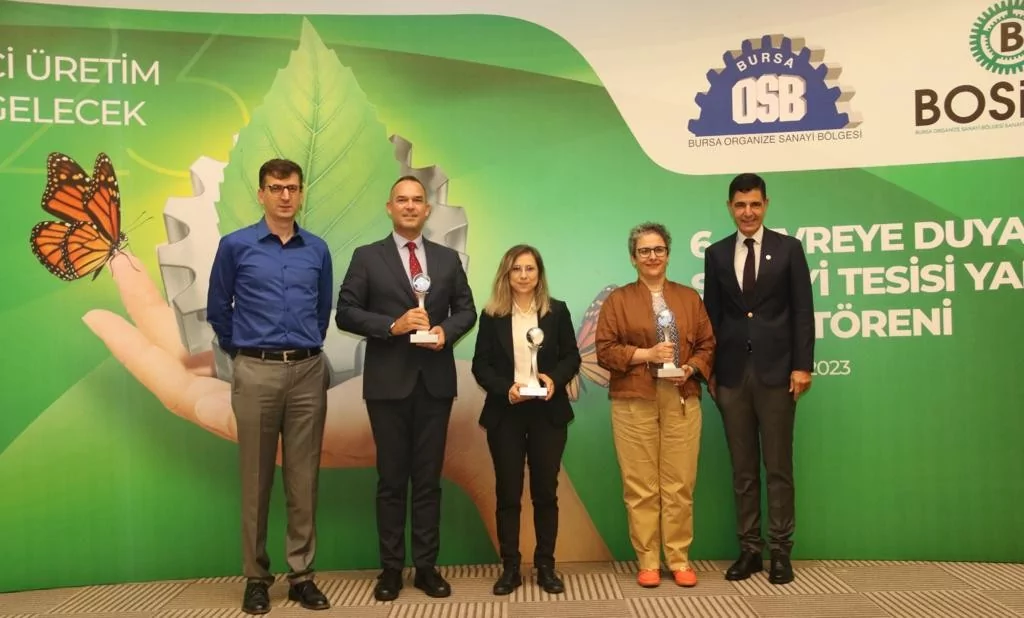 Çevreci sanayi tesisleri ödüllendirildi