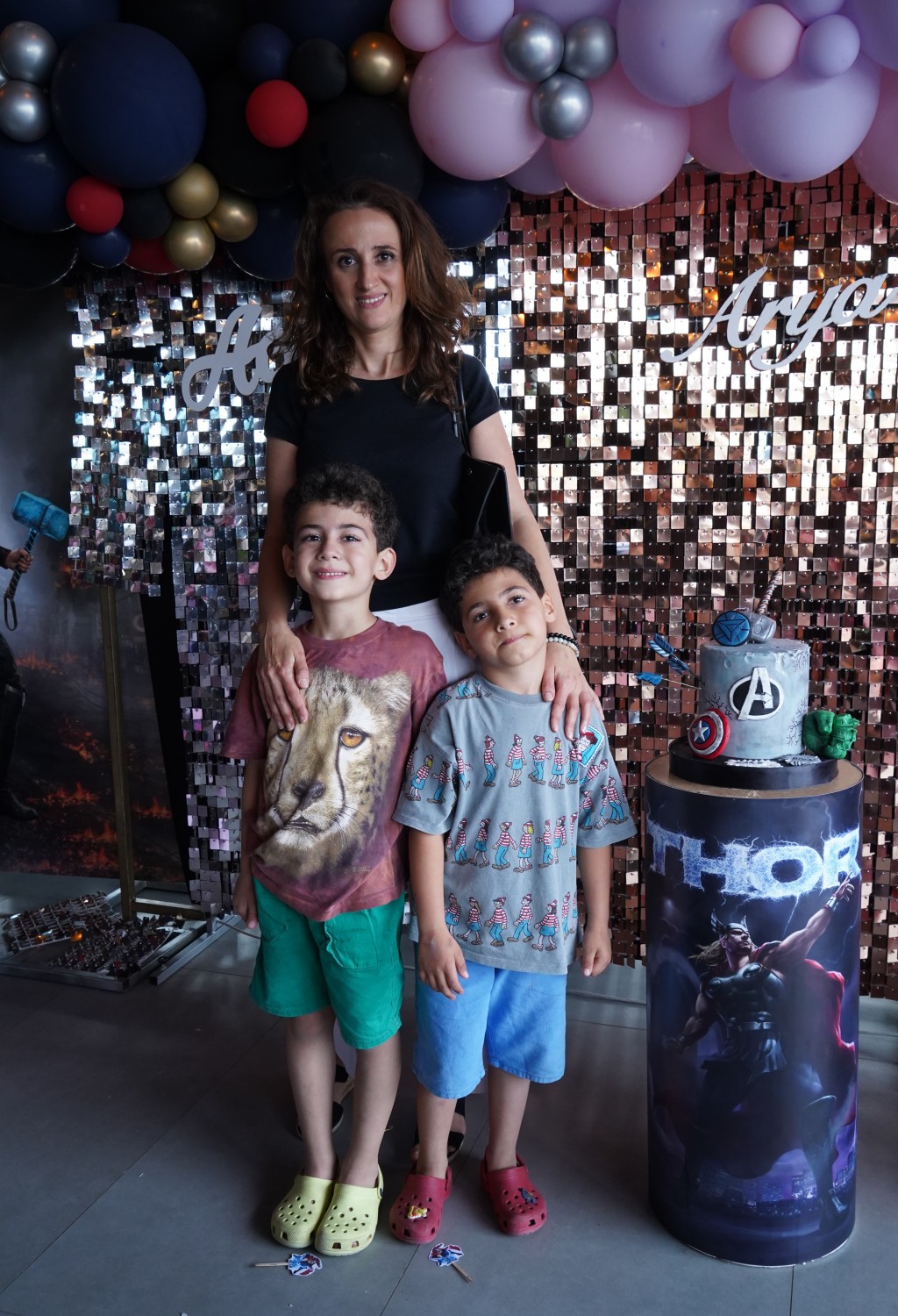 Eğlenceli doğum günü partisinde çocuklar doyasıya eğlendi