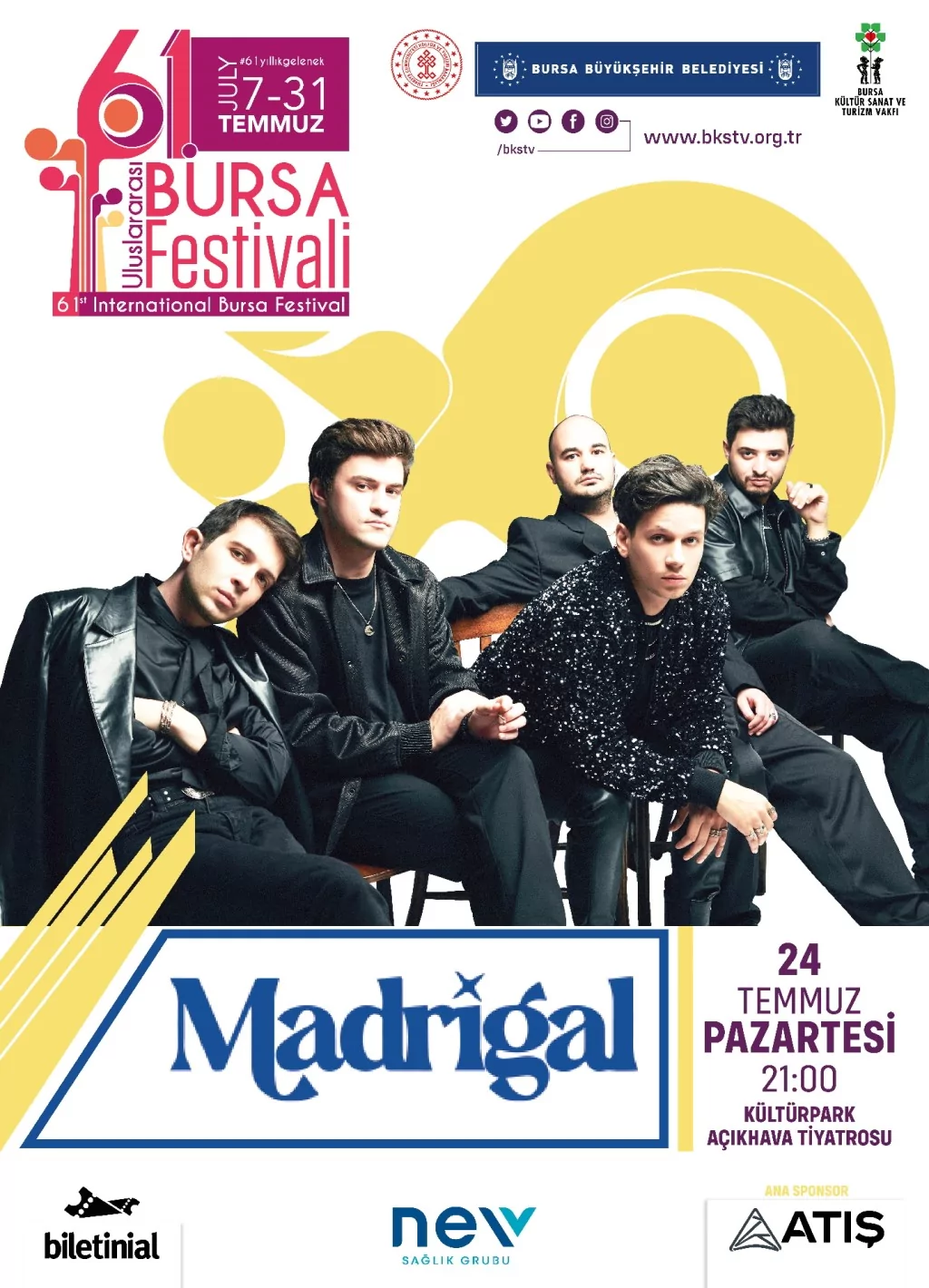 Bursa'da Festival mevsimi başlıyor