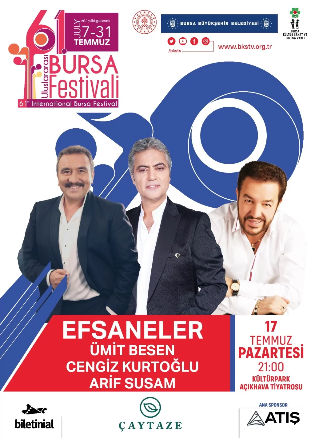 Bursa'da Festival mevsimi başlıyor