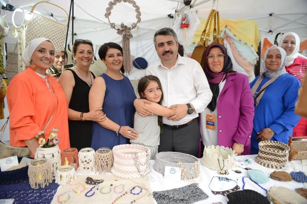 Bursa'da el emeği ürünleri festivali başladı