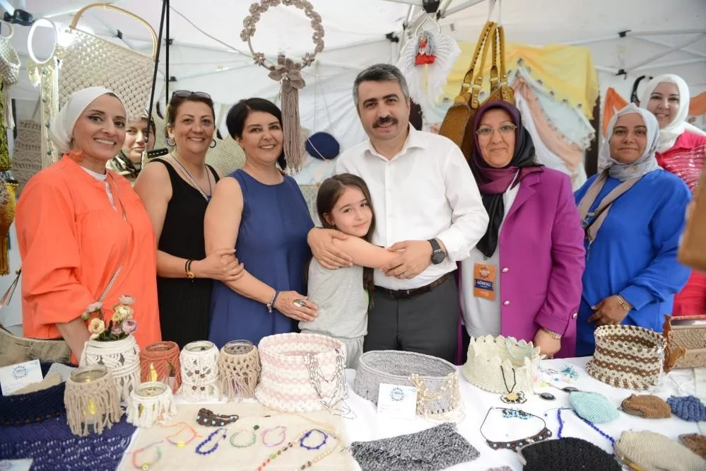 Bursa'da el emeği ürünleri festivali başladı