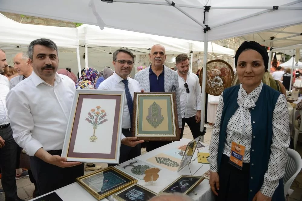 Bursa'da el emeği ürünleri festivali başladı