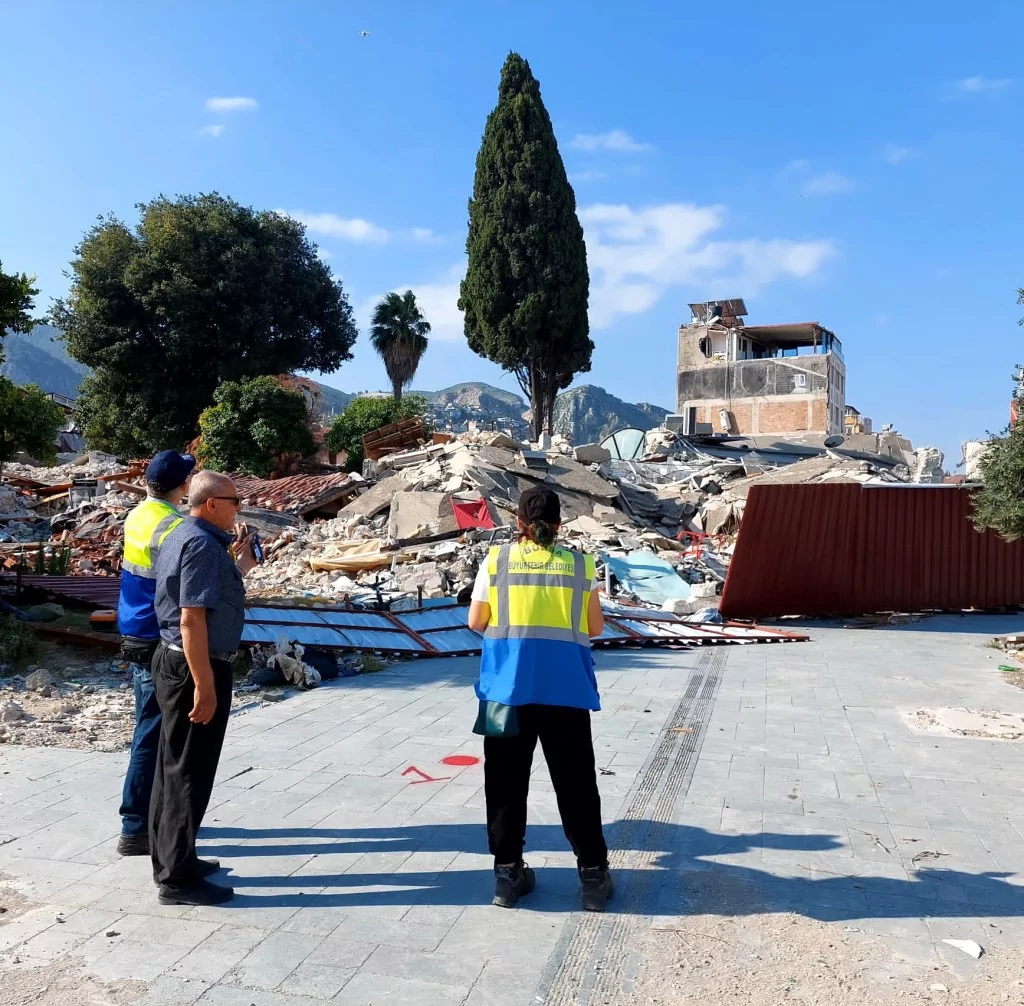 Tarihi enkazda lazerle 207 milyon nokta ölçümü