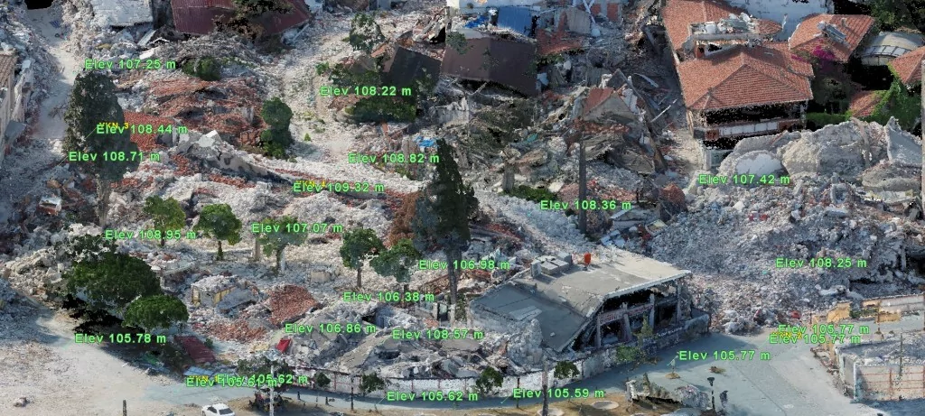 Tarihi enkazda lazerle 207 milyon nokta ölçümü