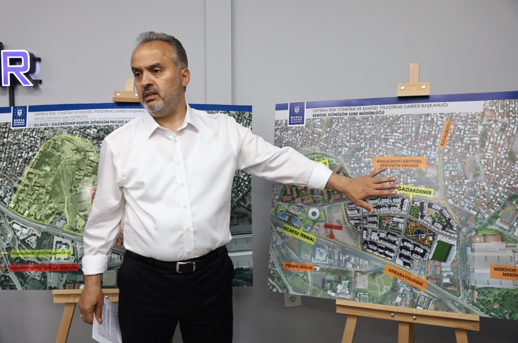 Bursa'da 'dönüşüm muhteşem olacak'