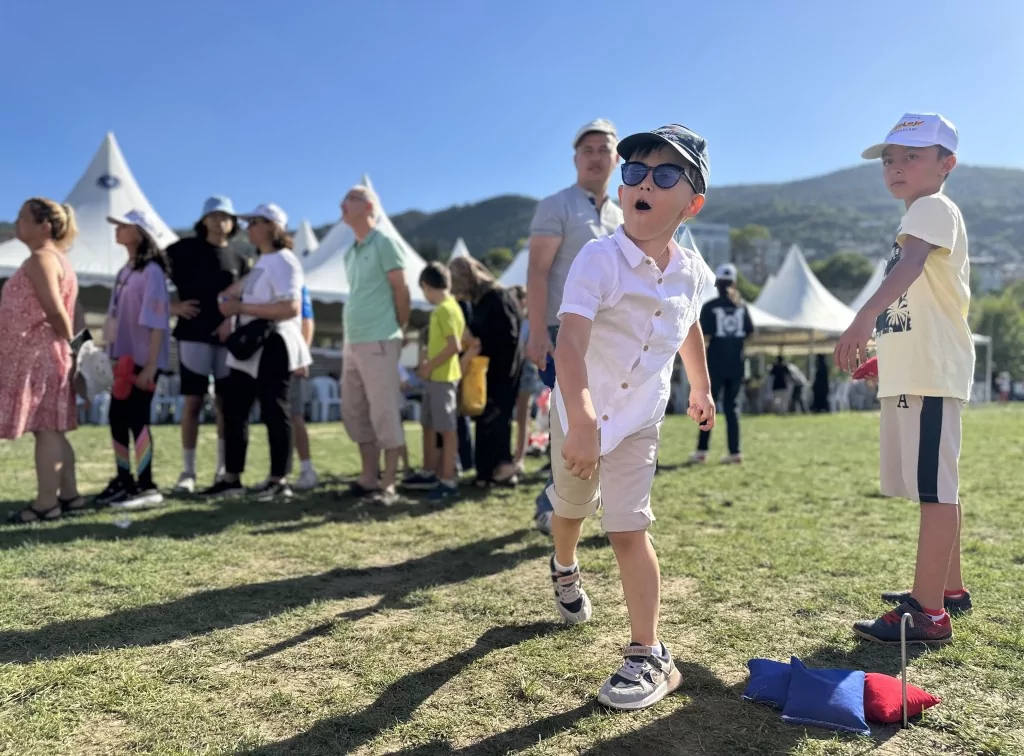 Hem yarıştılar, hem öğrendiler